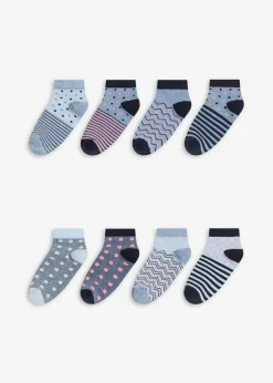 Hot Kurzsocken mit Bio-Baumwolle (8er Pack) Damen Nachhaltigere Materialien|Socken & Strumpfhosen