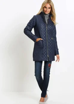 Damen bonprix Jacken & Mäntel|Bekleidung·Hosen|Kurz-Steppmantel