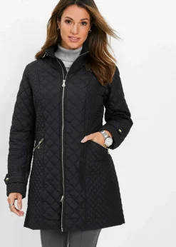 Damen bonprix Bekleidung·Hosen|Jacken & Mäntel|Kurz-Steppmantel