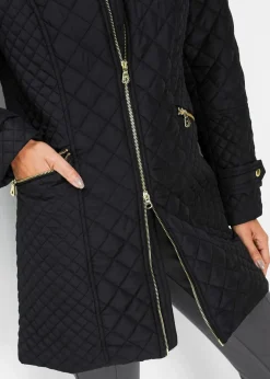 Damen bonprix Bekleidung·Hosen|Jacken & Mäntel|Kurz-Steppmantel