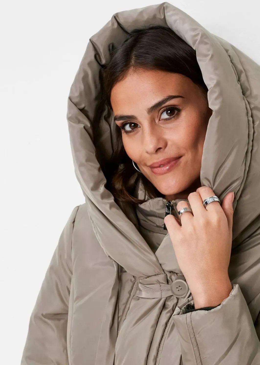 Damen bonprix Jacken & Mäntel|Kurz-Steppmantel