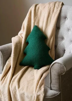 Sale Kuscheldecke mit Tannenbäumen Kissen & Tagesdecken|Kissenbezüge