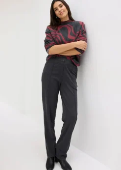 Clearance Kuschel-Rippshirt Damen Shirts & Tops