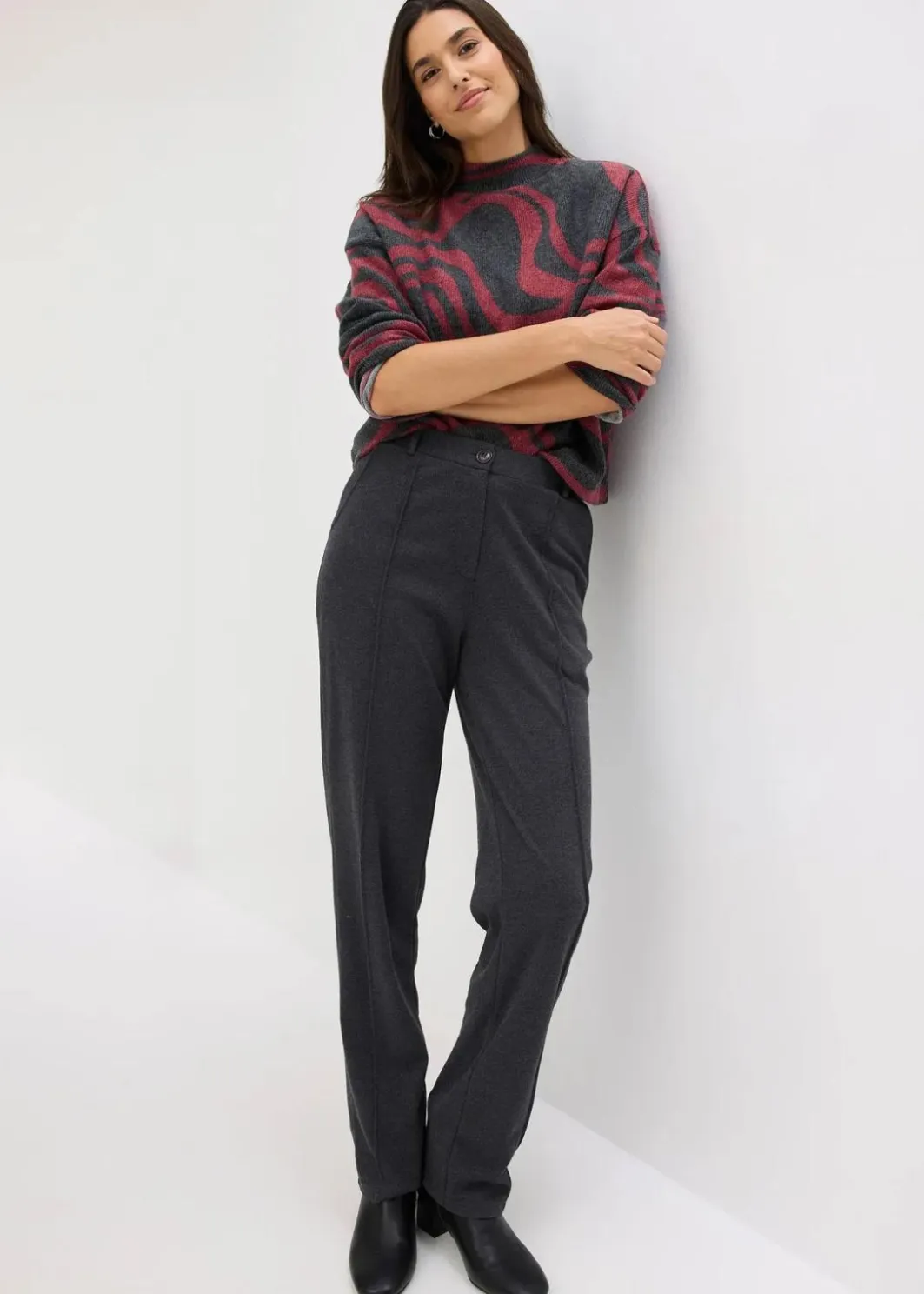 Clearance Kuschel-Rippshirt Damen Shirts & Tops
