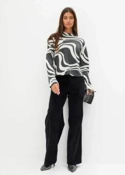 Clearance Kuschel-Rippshirt Damen Shirts & Tops