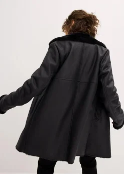 Hot Lammfellimitat-Jacke Damen Bekleidung·Hosen|Jacken & Mäntel