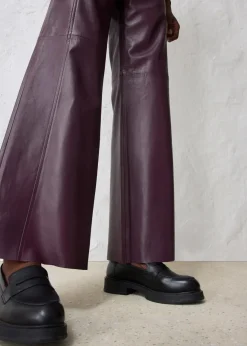 Hot Lammnappa-Marlenehose Damen Bekleidung·Kleider|Hosen