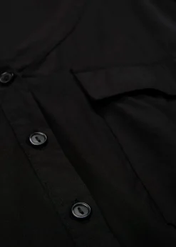 Clearance Langarm Bluse mit V-Ausschnitt aus fließender Viskose Damen Bekleidung·Jacken & Mäntel|Blusen & Tuniken
