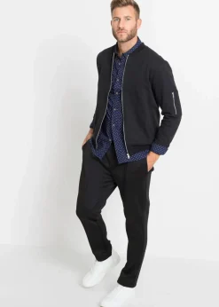 Best Langarmhemd aus reiner Baumwolle, Slim Fit Herren Große Größen|Hemden