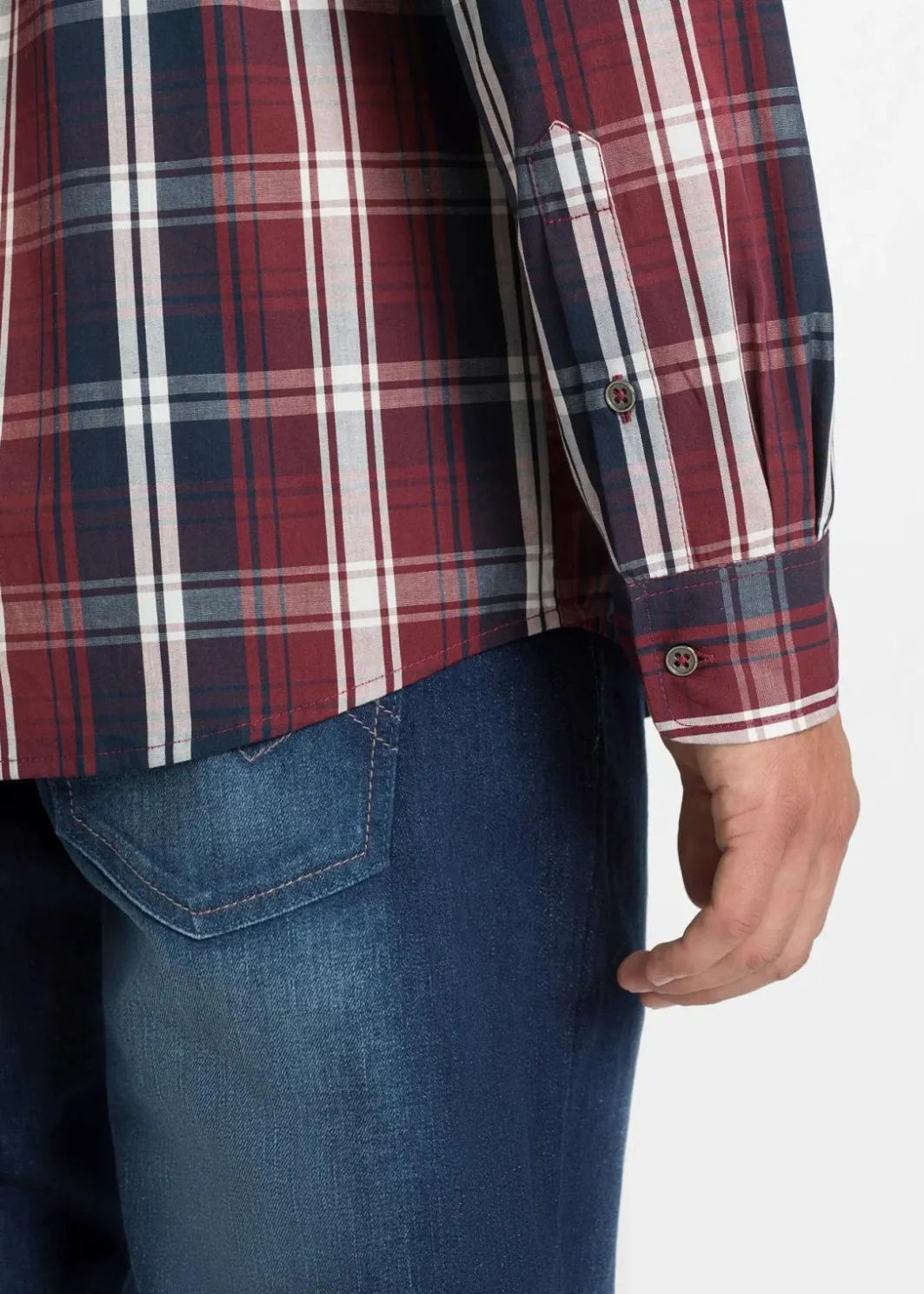 Herren bonprix Große Größen|Hemden|Langarmhemd mit Komfortschnitt