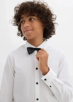 Discount Langarmhemd und Fliege (2-tlg.Set) Kinder Jungen 9-16 Jahre·Bademode|Jungen 9-16 Jahre·Anzüge & Hemden