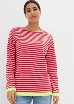 Damen bonprix Shirts & Tops|Nachhaltigere Materialien|Langarmshirt