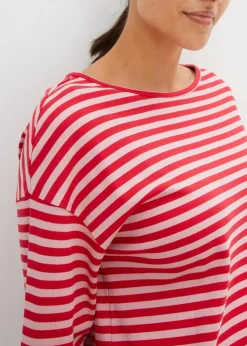 Damen bonprix Shirts & Tops|Nachhaltigere Materialien|Langarmshirt