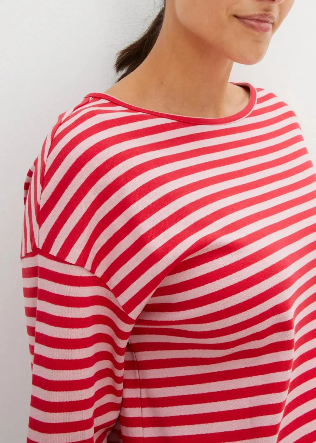 Damen bonprix Shirts & Tops|Nachhaltigere Materialien|Langarmshirt