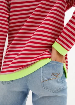 Damen bonprix Shirts & Tops|Nachhaltigere Materialien|Langarmshirt