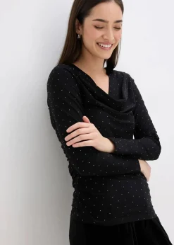 Discount Langarmshirt Damen Shirts & Tops