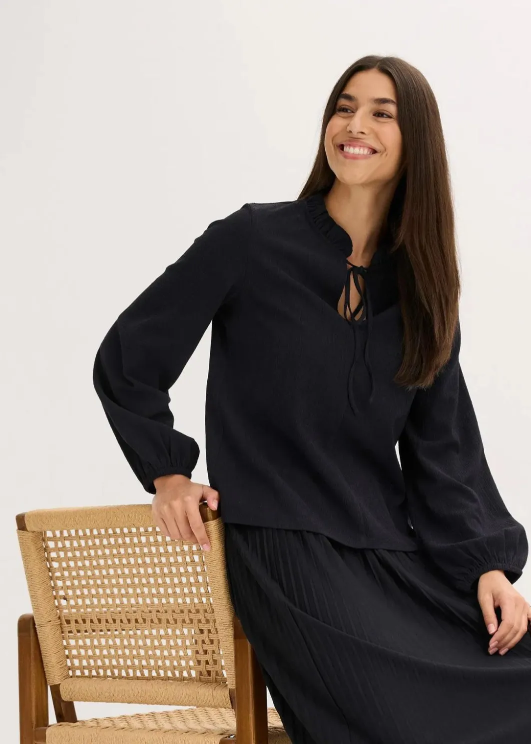 Discount Langarmshirt Damen Shirts & Tops
