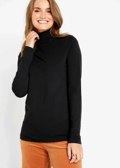 Damen bonprix Shirts & Tops|Basics|Langarmshirt (2er Pack)