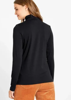 Damen bonprix Shirts & Tops|Basics|Langarmshirt (2er Pack)