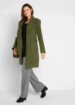 Outlet Langarmshirt aus Baumwoll-Viskose-Mix Damen Shirts & Tops