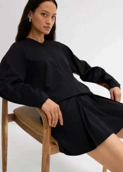 New Langarmshirt aus bequemen Punto di Roma Damen Zweiteiler & Sets|Shirts & Tops