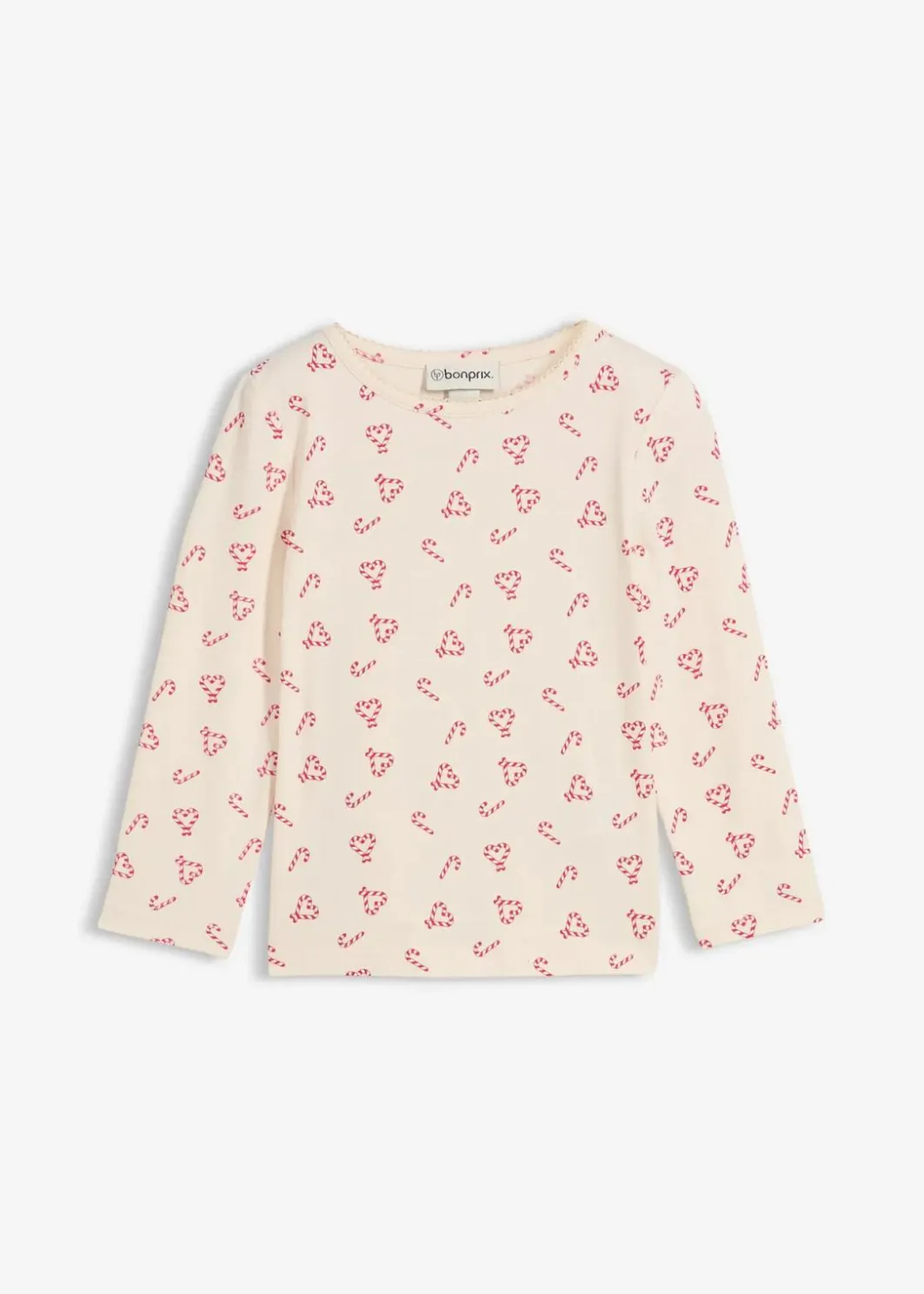 Outlet Langarmshirt aus elastischem Bio-Baumwoll-Mix Kinder Mädchen 2-8 Jahre·Nachhaltigere Materialien|Mädchen 9-16 Jahre·Nachhaltigere Materialien