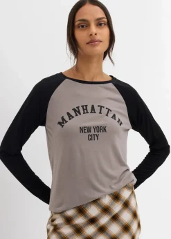 Hot Langarmshirt aus Jersey Damen Shirts & Tops
