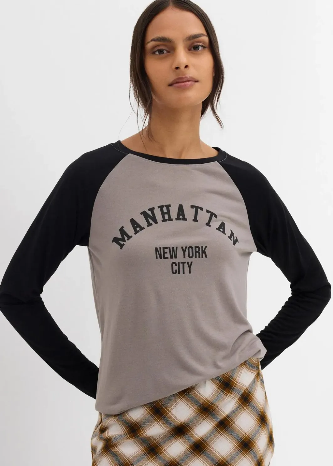 Hot Langarmshirt aus Jersey Damen Shirts & Tops