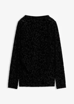 Discount Langarmshirt aus Jersey Damen Shirts & Tops|Nachhaltigere Materialien