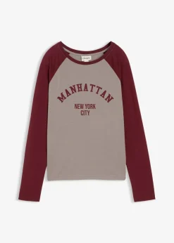 Damen bonprix Shirts & Tops|Langarmshirt aus Jersey