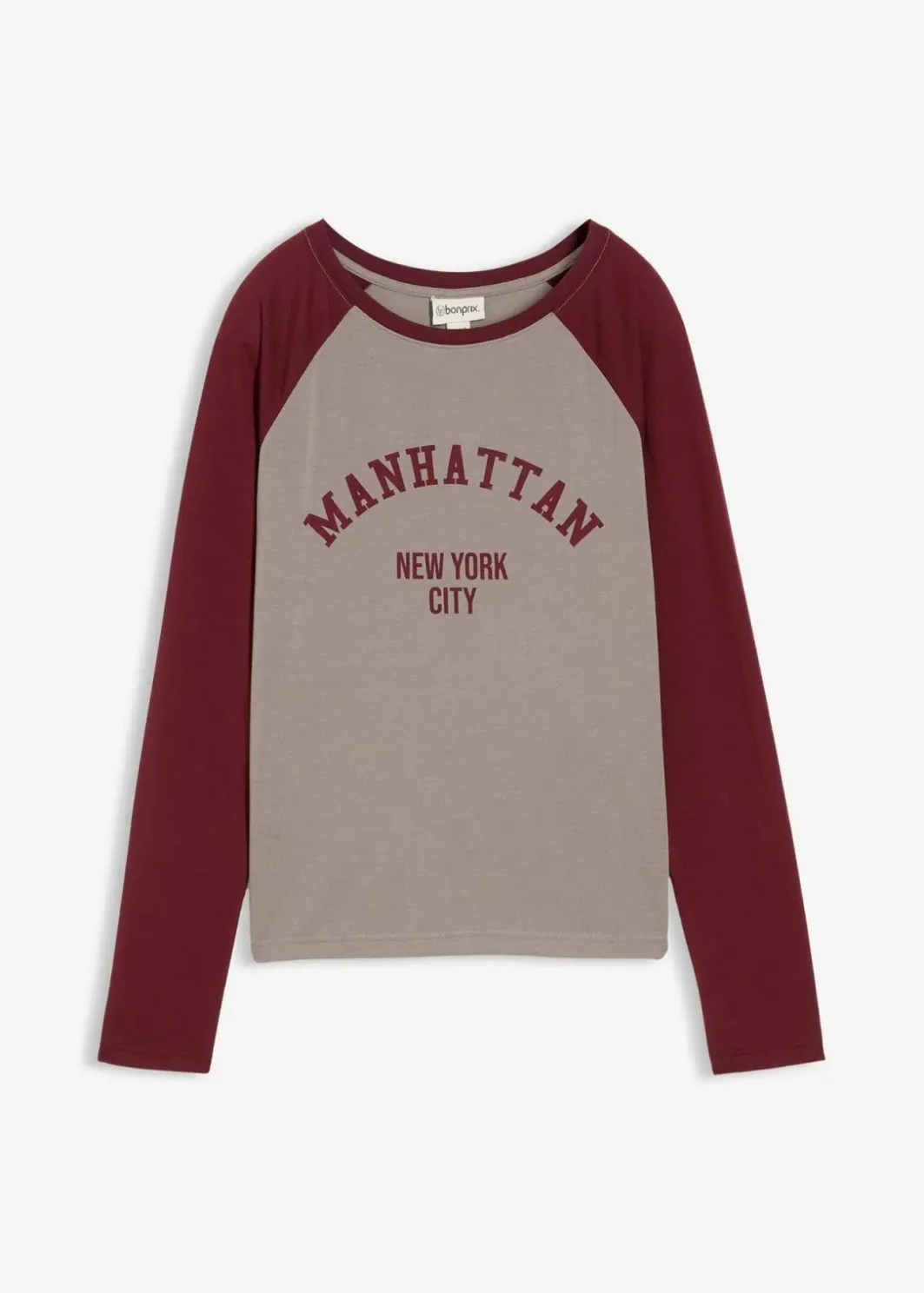 Damen bonprix Shirts & Tops|Langarmshirt aus Jersey