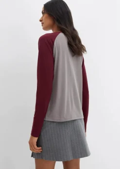 Damen bonprix Shirts & Tops|Langarmshirt aus Jersey