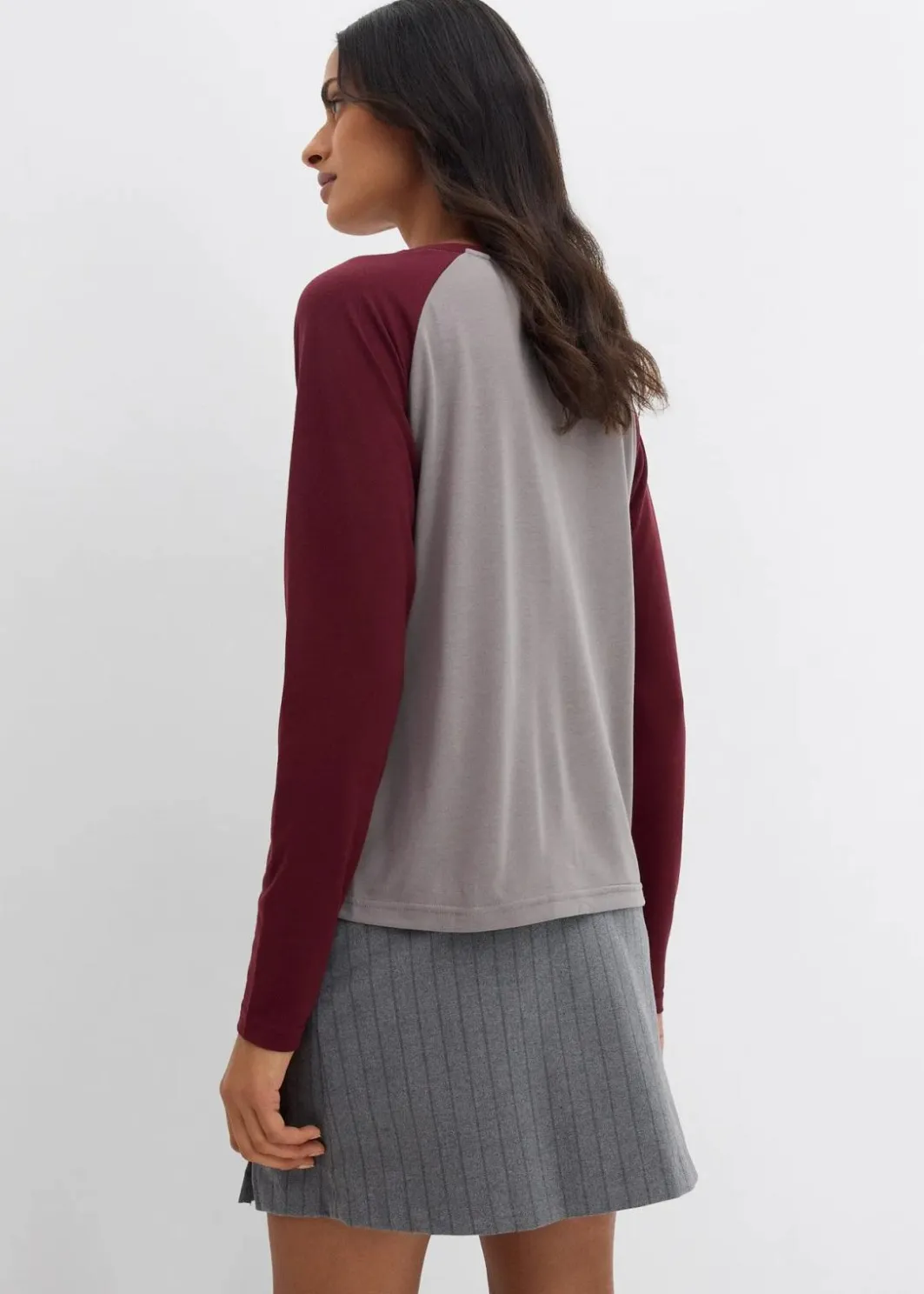 Damen bonprix Shirts & Tops|Langarmshirt aus Jersey