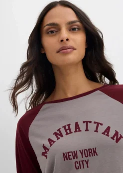 Damen bonprix Shirts & Tops|Langarmshirt aus Jersey