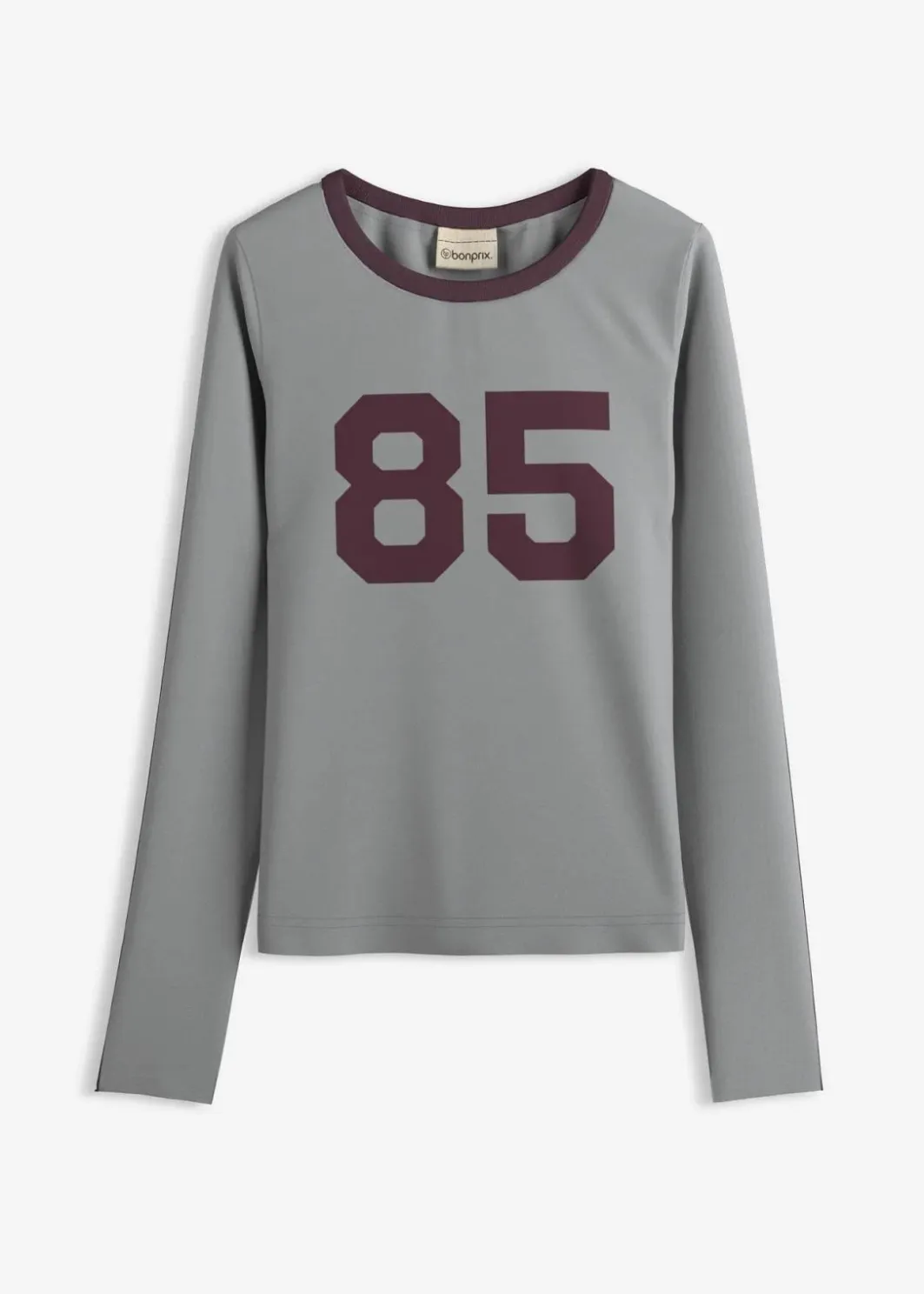 Clearance Langarmshirt aus leichtem Jersey Damen Shirts & Tops|Nachhaltigere Materialien