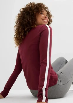 Damen bonprix Nachhaltigere Materialien|Shirts & Tops|Langarmshirt aus leichtem Jersey