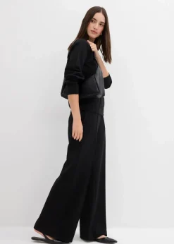 Damen bonprix Shirts & Tops|Langarmshirt aus Punto di Roma