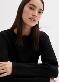 Damen bonprix Shirts & Tops|Langarmshirt aus Punto di Roma