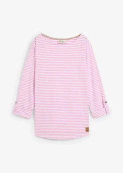 Damen bonprix Shirts & Tops|Langarmshirt aus reiner Baumwolle