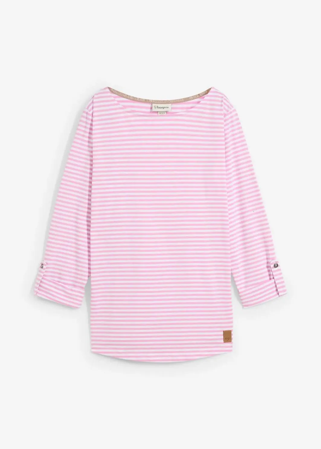 Damen bonprix Shirts & Tops|Langarmshirt aus reiner Baumwolle