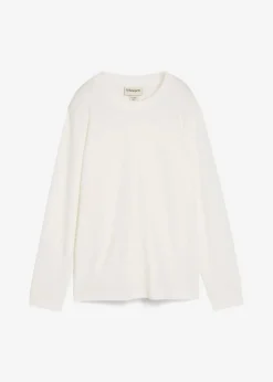New Langarmshirt aus reiner Bio-Baumwolle Damen Shirts & Tops|Basics