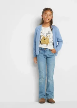 Outlet Langarmshirt aus reiner Bio-Baumwolle Kinder Mädchen 9-16 Jahre·Shirts & Blusen|Mädchen 2-8 Jahre·Nachhaltigere Materialien