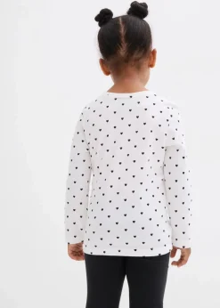 Kinder bonprix Mädchen 2-8 Jahre·Nachhaltigere Materialien|Mädchen 9-16 Jahre·Nachhaltigere Materialien|Langarmshirt aus reiner Bio-Baumwolle (3er Pack)