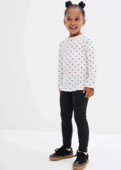 Kinder bonprix Mädchen 2-8 Jahre·Nachhaltigere Materialien|Mädchen 9-16 Jahre·Nachhaltigere Materialien|Langarmshirt aus reiner Bio-Baumwolle (3er Pack)