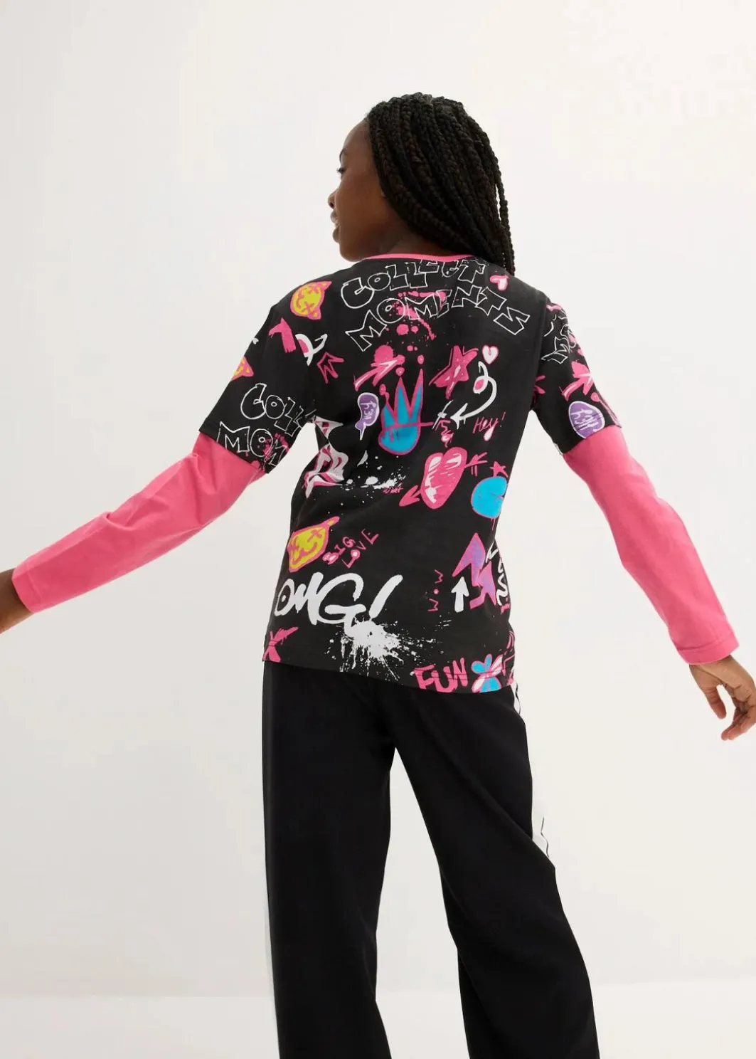 Online Langarmshirt aus reiner Bio-Baumwolle Kinder Mädchen 9-16 Jahre·Shirts & Blusen|Mädchen 2-8 Jahre·Nachhaltigere Materialien