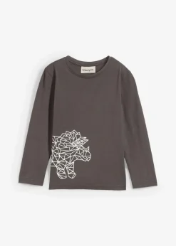 Clearance Langarmshirt aus reiner Bio-Baumwolle Kinder Jungen 2-8 Jahre·Shirts