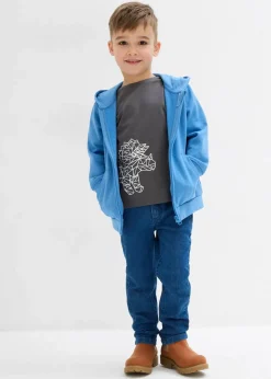 Clearance Langarmshirt aus reiner Bio-Baumwolle Kinder Jungen 2-8 Jahre·Shirts