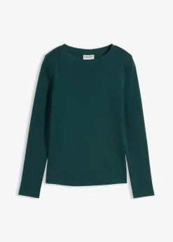 Hot Langarmshirt aus reiner Bio-Baumwolle Damen Bekleidung·Röcke|Nachhaltigere Materialien