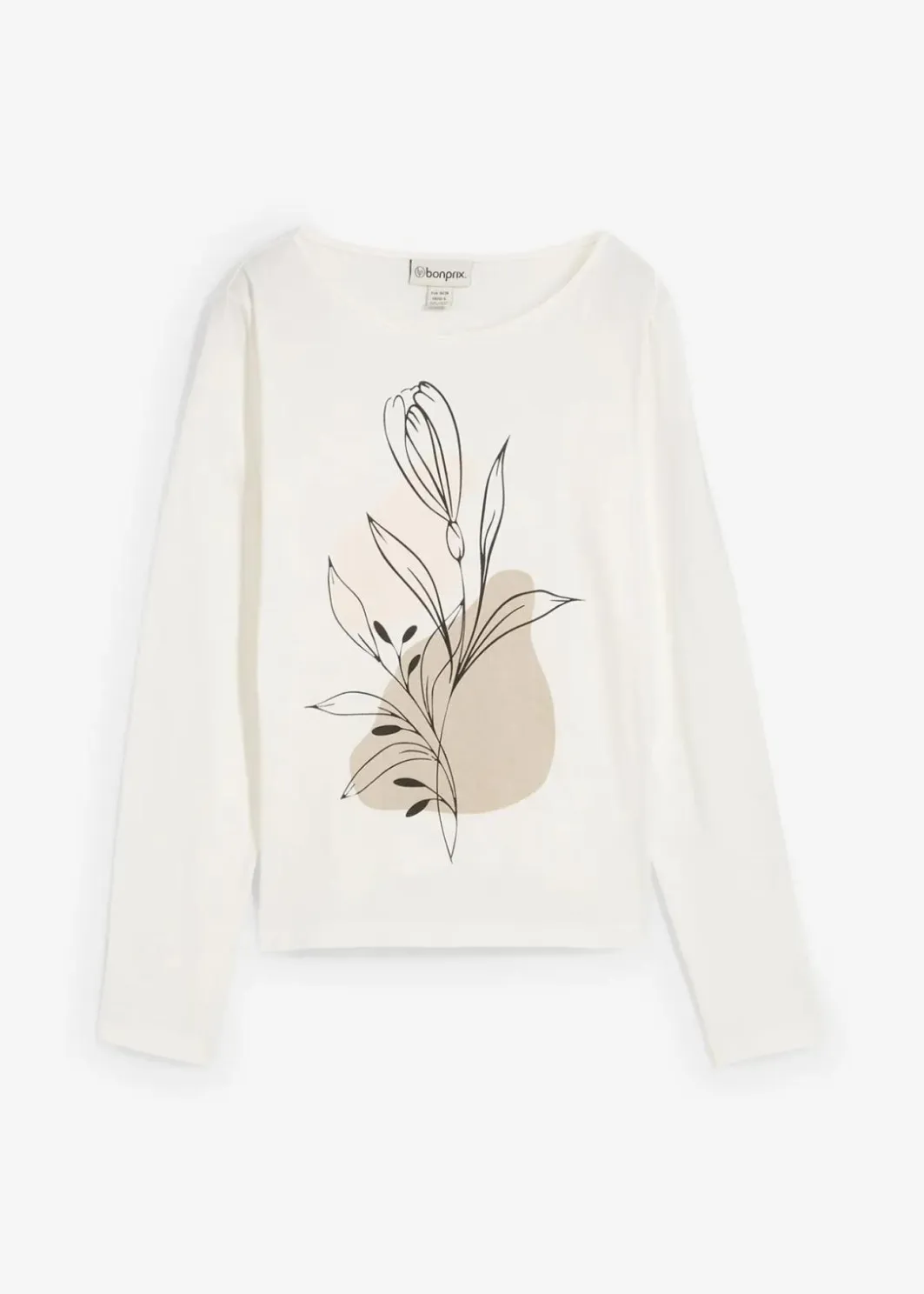 New Langarmshirt aus reiner Baumwolle Damen Shirts & Tops|Nachhaltigere Materialien