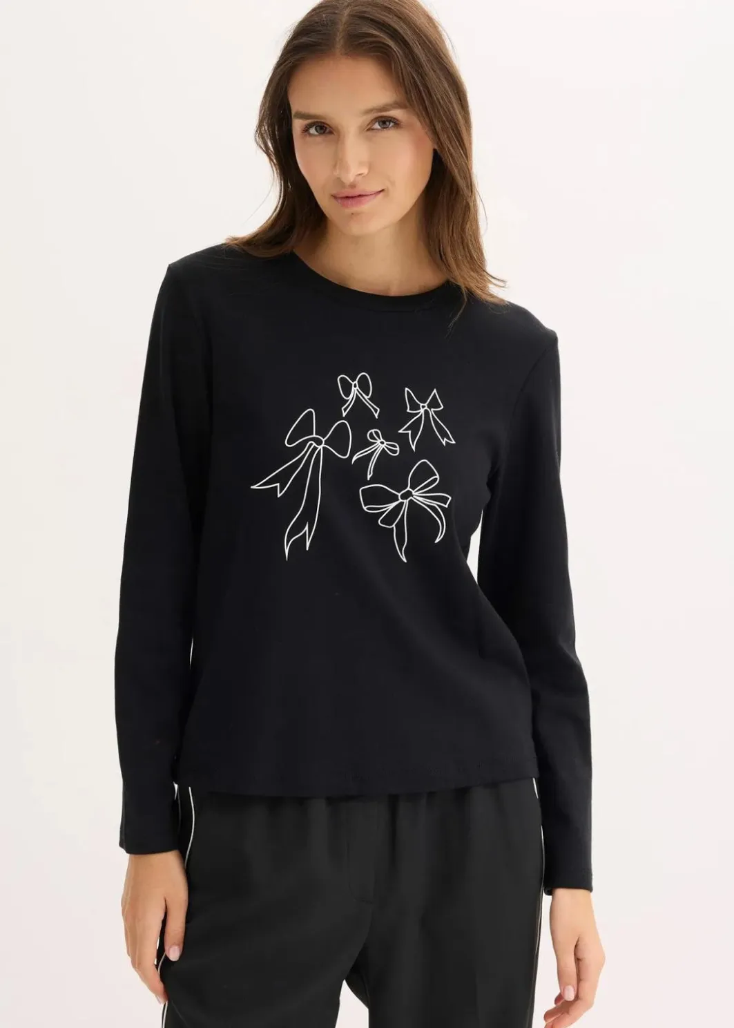 New Langarmshirt aus reiner Bio-Baumwolle Damen Shirts & Tops|Nachhaltigere Materialien
